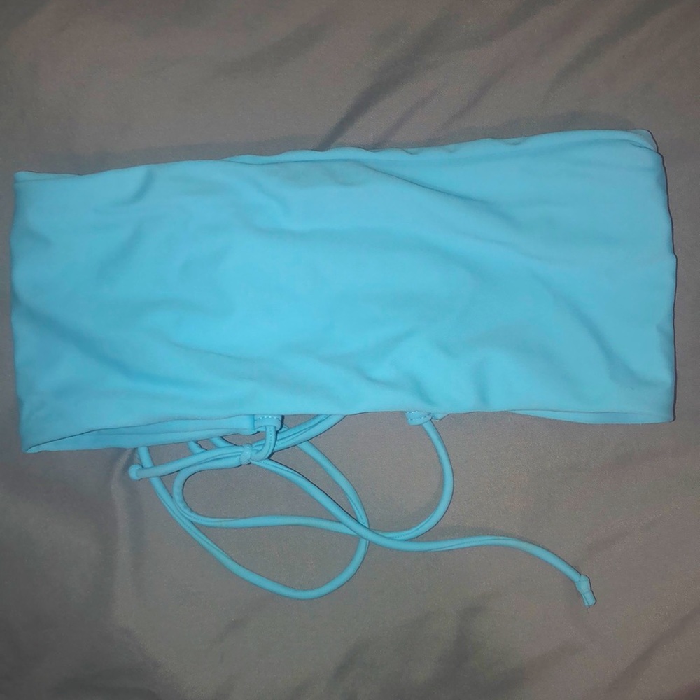 SHEIN strapless bathing suit top